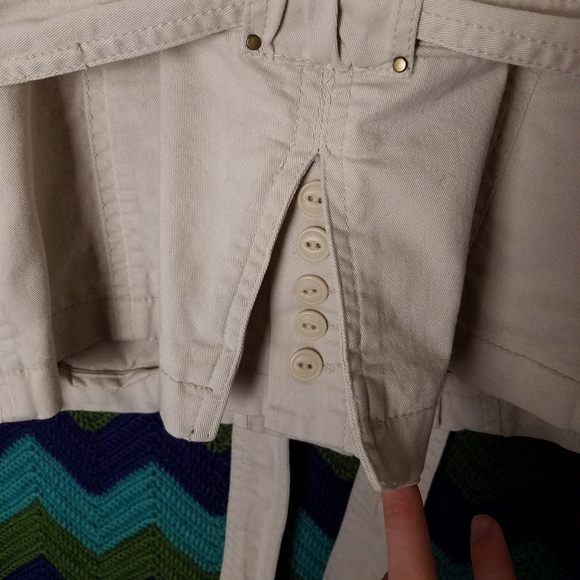 Tommy Hilfiger Khaki Trench Coat size M - Picture 8 of 8